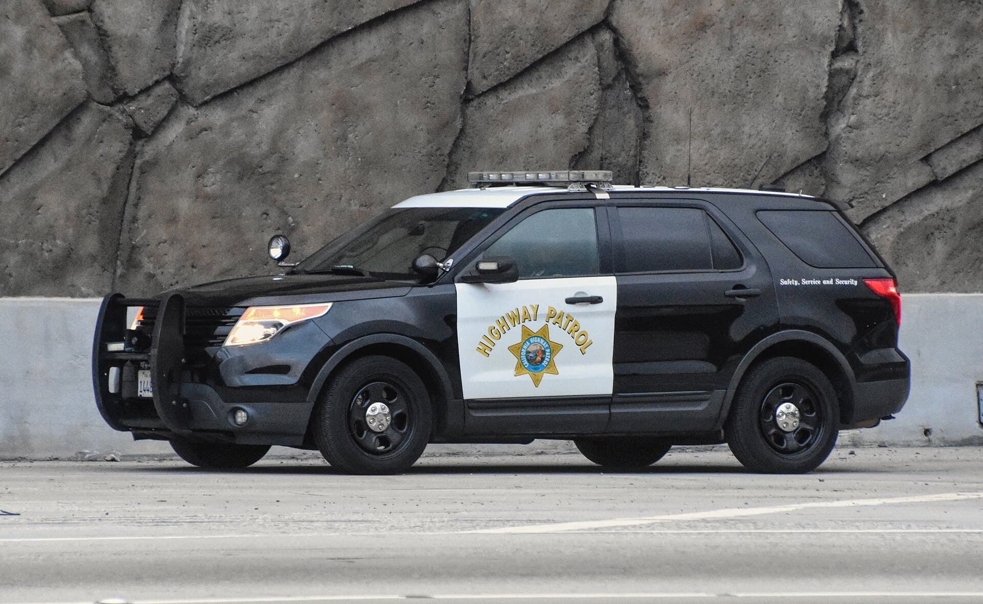 A California Highway Patrol Ford Police Interceptor Utility patrol vehicle, photographed Jan. 22, 2021 (file photo)