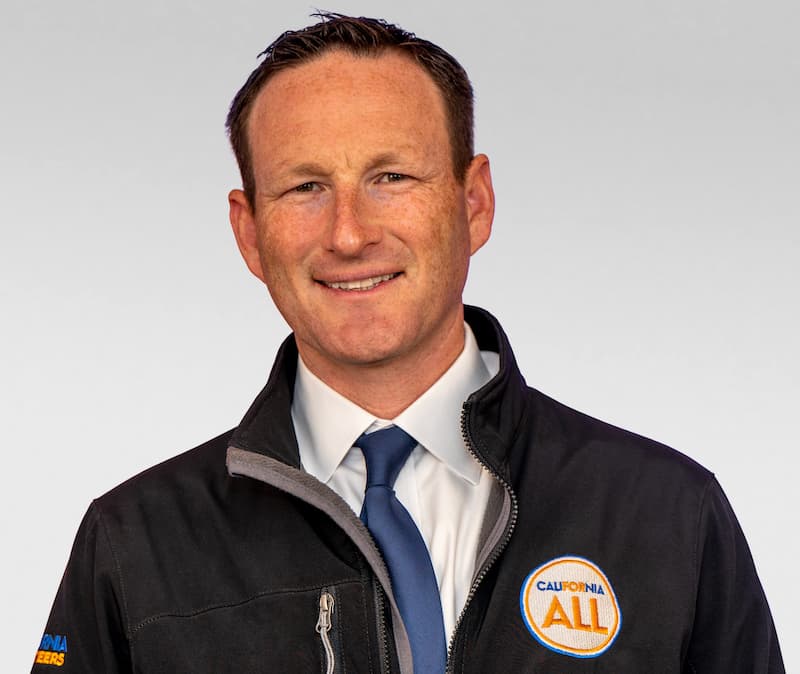 Josh Fryday, director of the Governor's Office of Service and Community Engagement and California's chief service officer (official portrait, 2024)