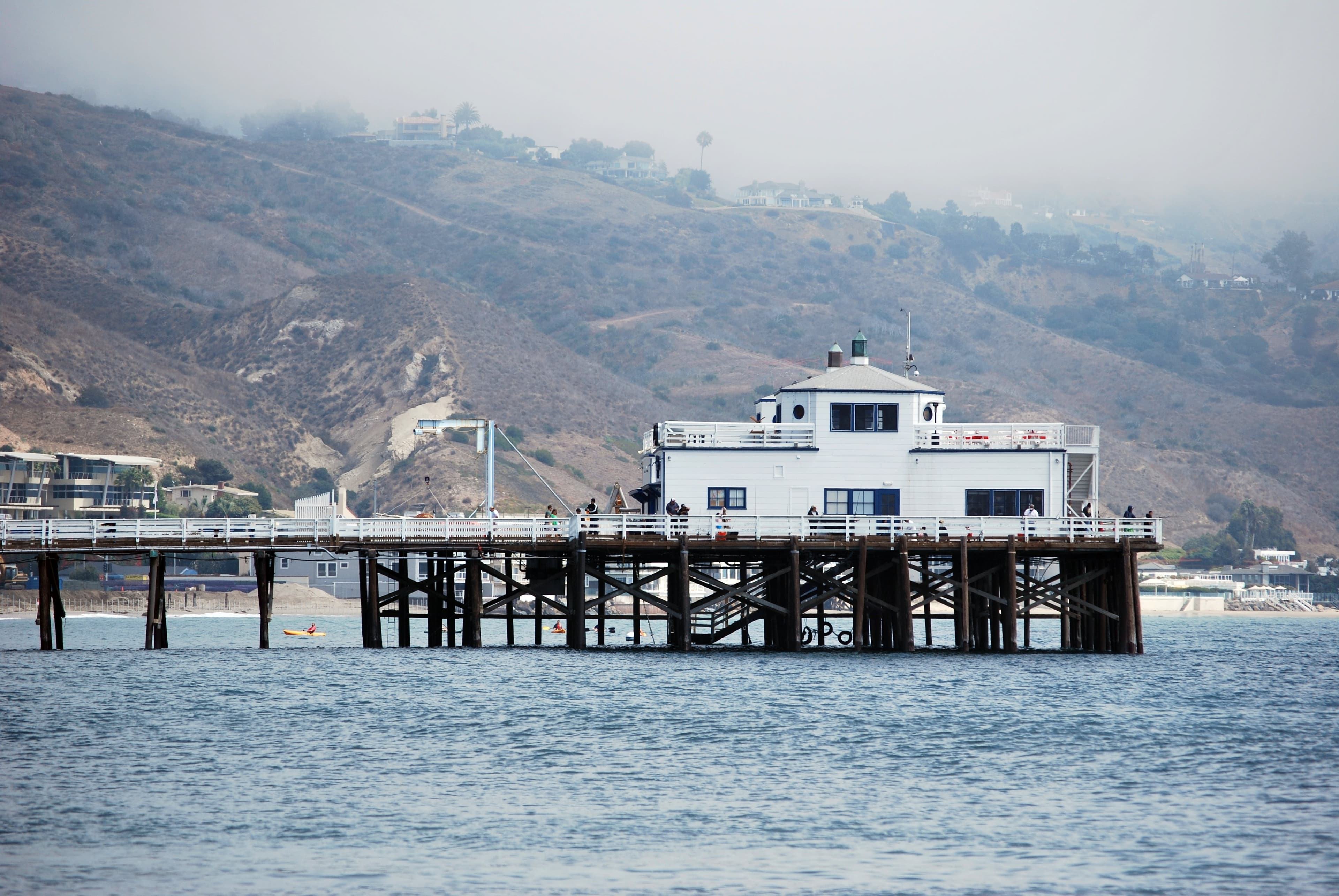 The Malibu Pier seen from Surfrider Beach in Malibu, California, photographed Sept. 11, 2011 (file photo)