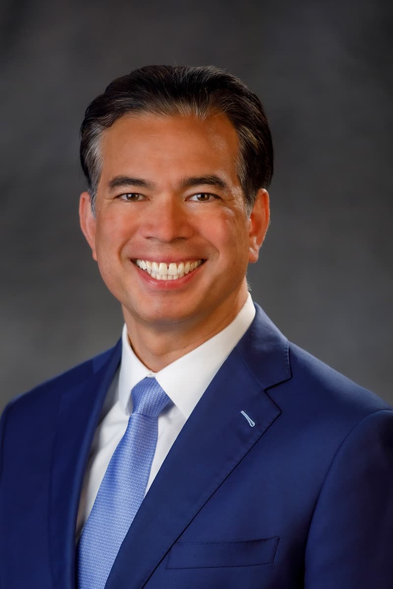 California Attorney General Rob Bonta in an official photo from the Attorney General’s Office (file photo)