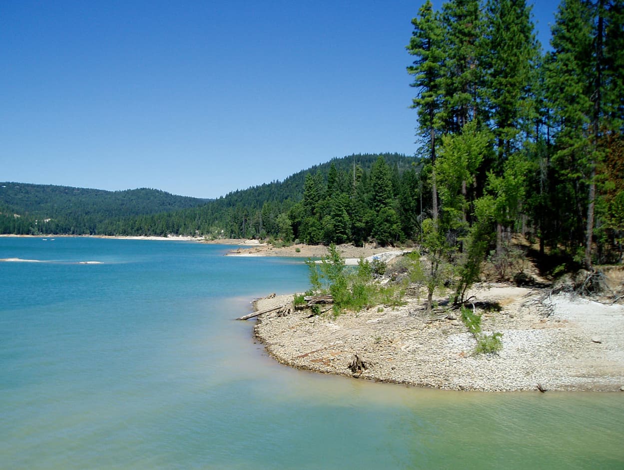 Scotts Flat Reservoir in Nevada County, California, photographed Aug. 8, 2008 (file photo)