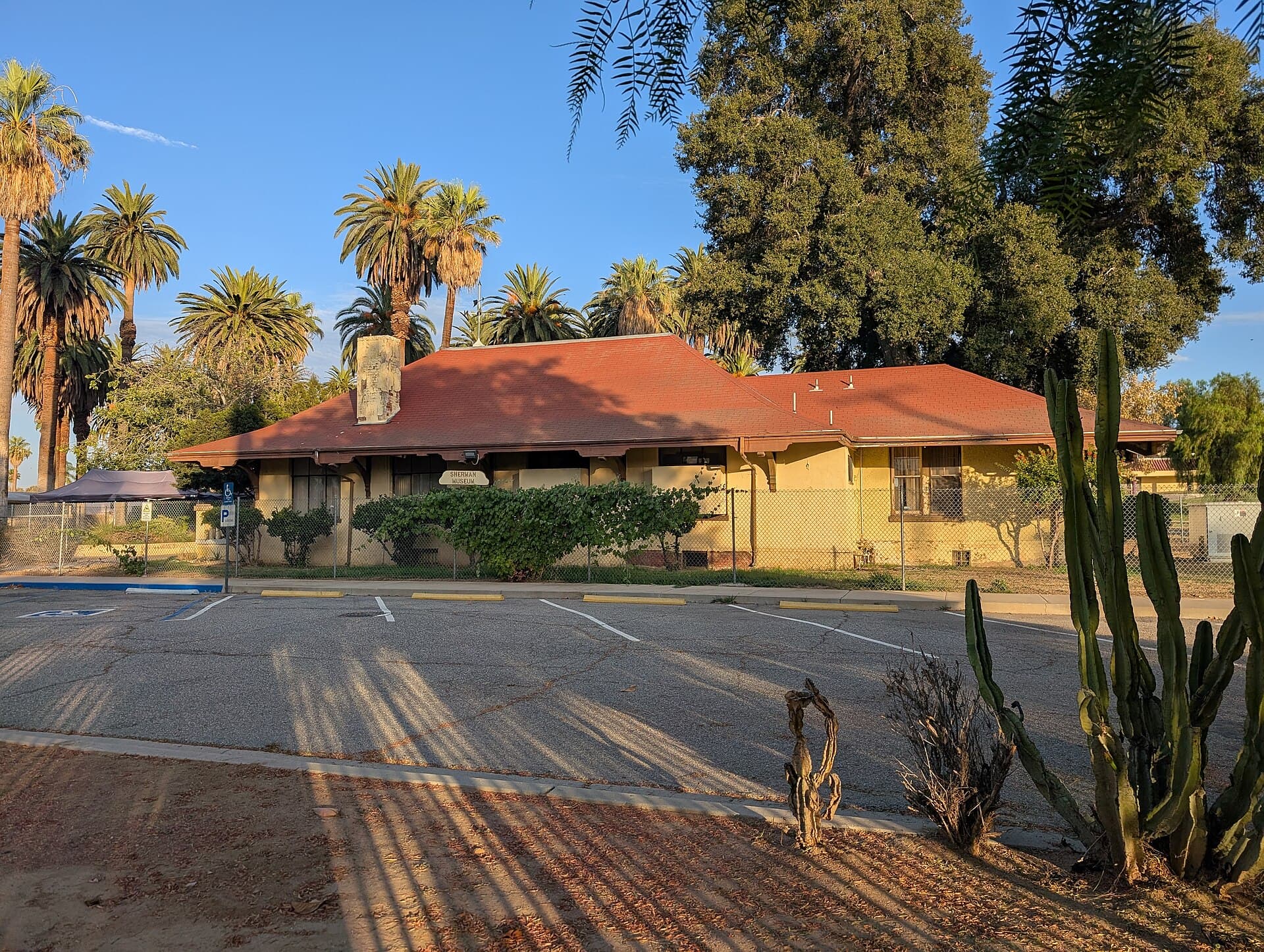 The Sherman Indian Museum in Riverside, on the campus of Sherman Indian High School, formerly the Sherman Institute
