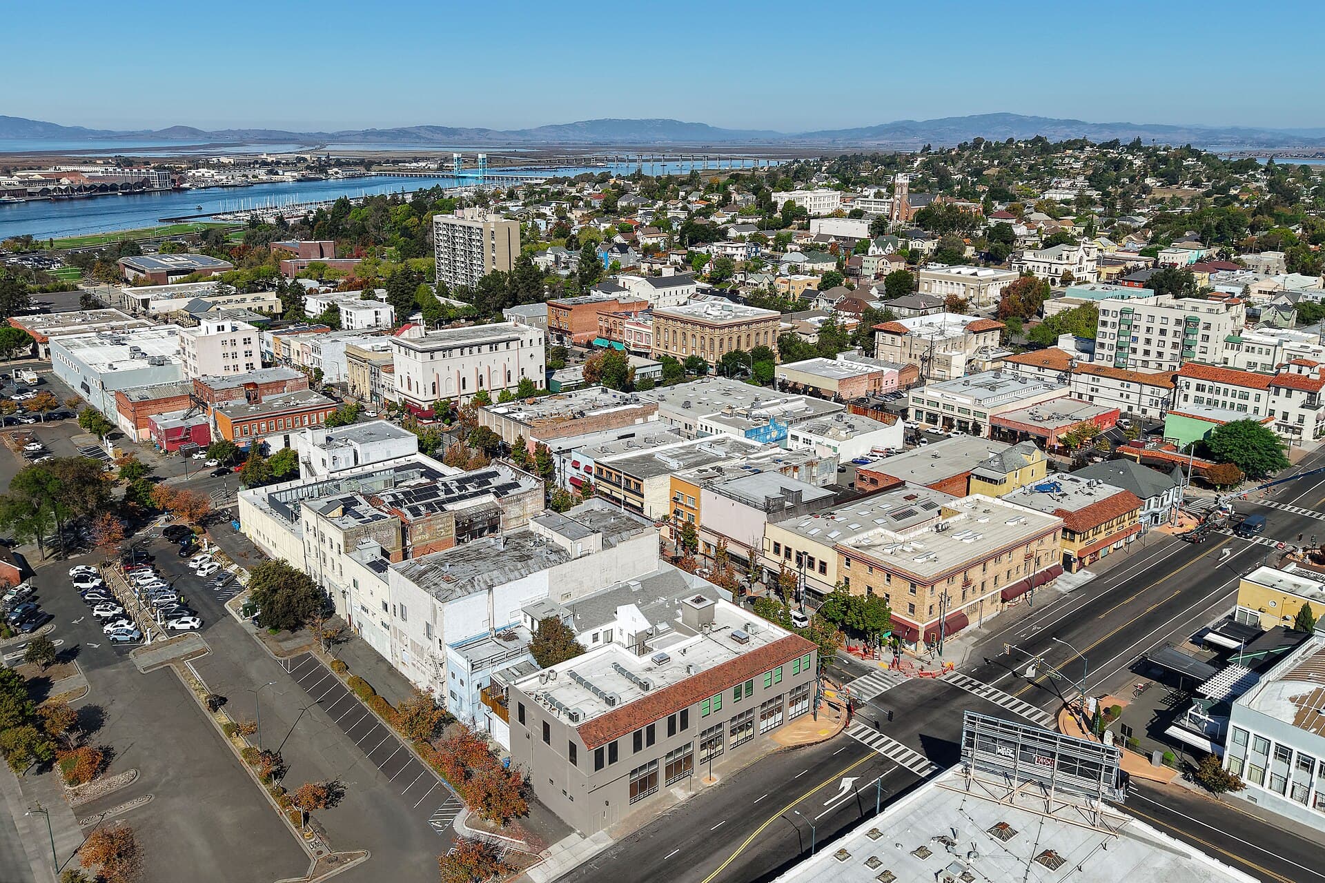 Aerial view of downtown Vallejo in Solano County, Oct. 6, 2026 (file photo)