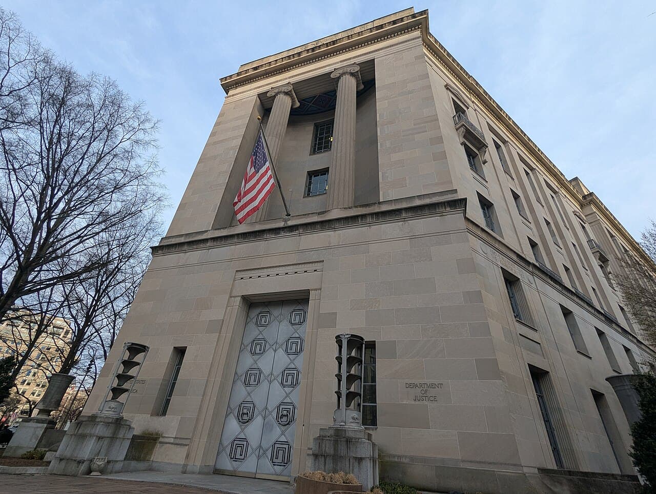 The Robert F. Kennedy Department of Justice Building in Washington