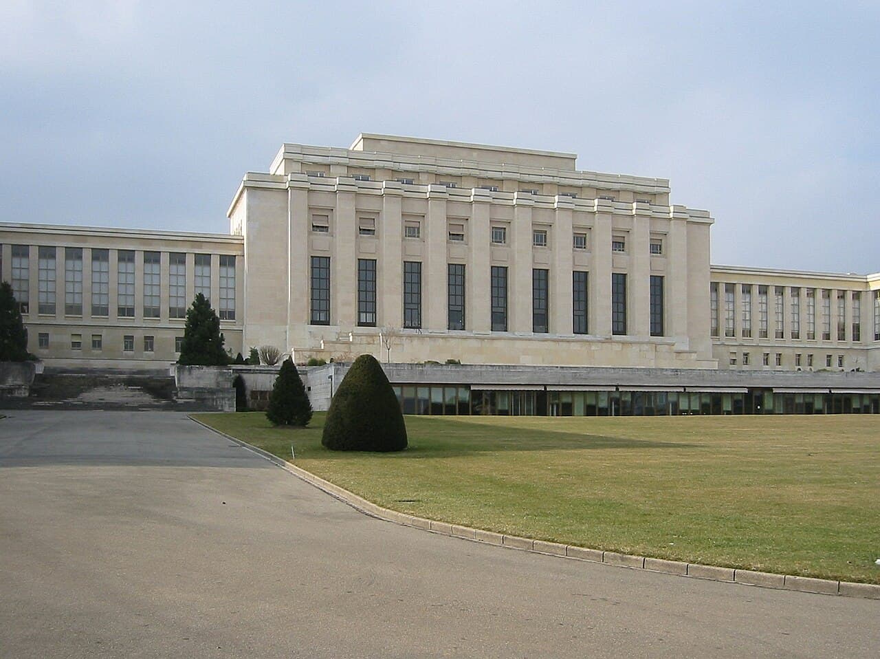 The Palais des Nations, the United Nations office in Geneva