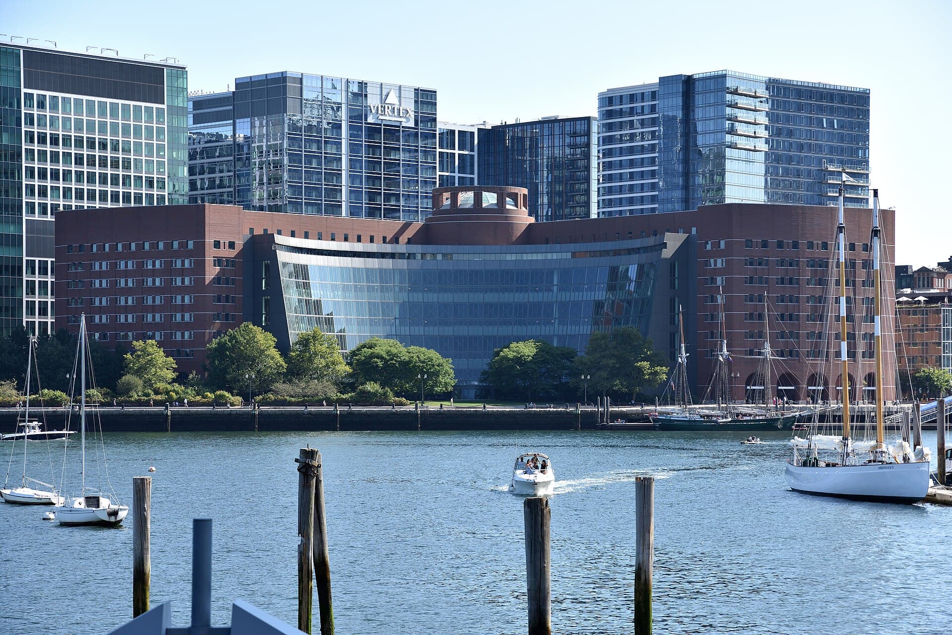 The John Joseph Moakley U.S. Courthouse in Boston, home of the U.S. District Court for the District of Massachusetts, Sept. 15, 2024 (file photo)